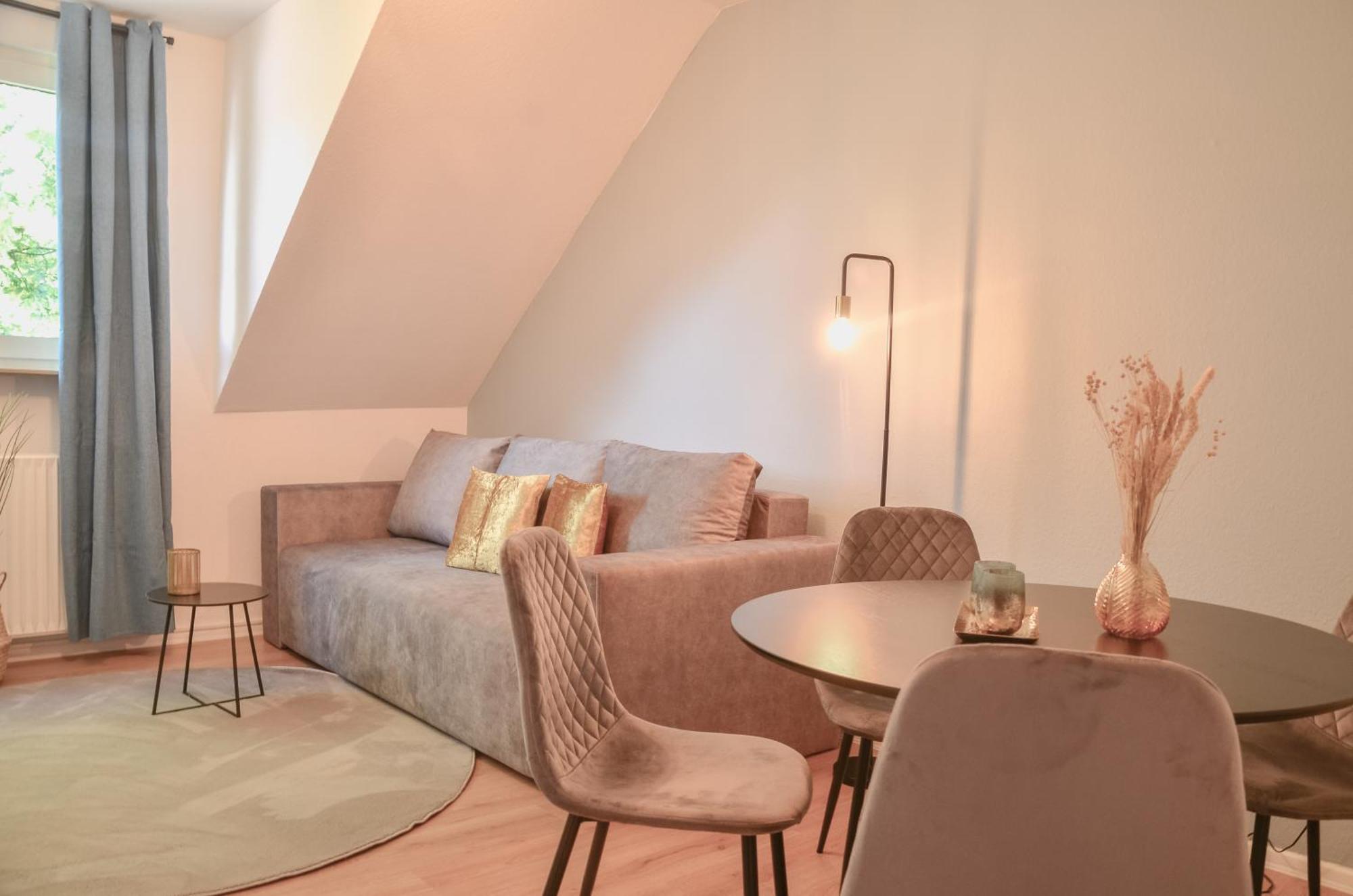 MILPAU Buer 2 - Modernes Apartment mit Queensize-Bett, Netflix, Nespresso, Waschmaschine&Smart TV Gelsenkirchen Exterior foto